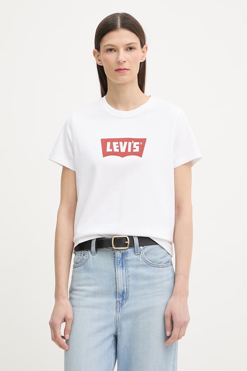 Levi's basic tričko dámske bavlnené GR T2 PERFECT TEE