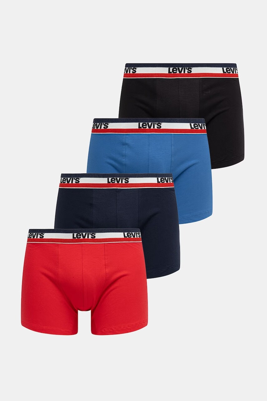 Levi's boxerky pánske bavlnené s elastanom 6-pak