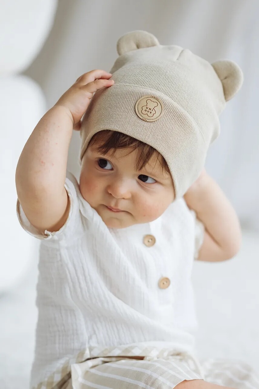 Jamiks čiapka beanie detská bavlnená VINCENTS
