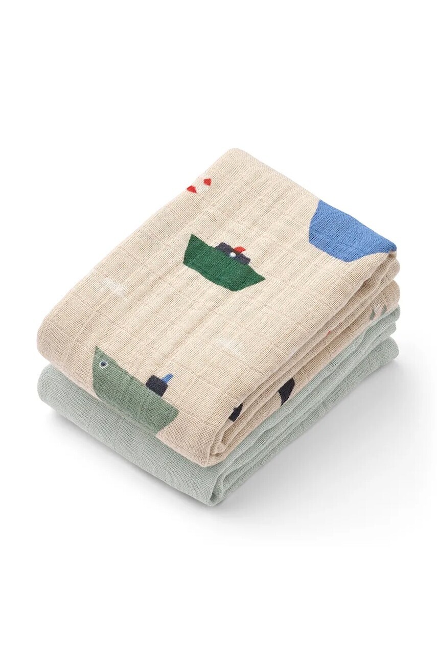 Liewood detská bavlnená plienka Lewis Muslin Cloth 2-Pack