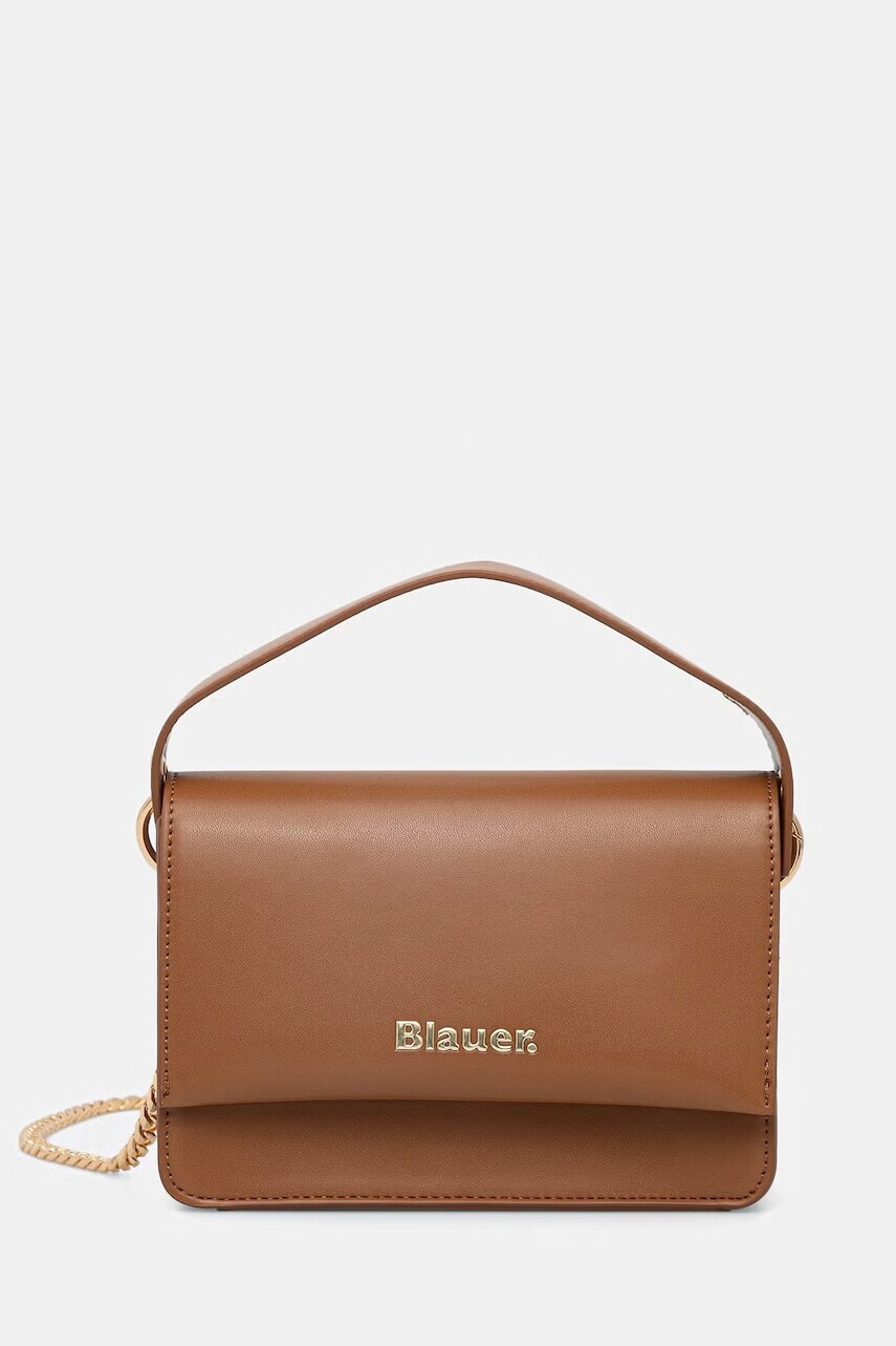 Blauer crossbody kabelka dámska z imitácie kože