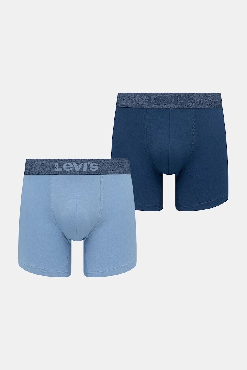 Levi's boxerky pánske bavlnené s elastanom 3-pak