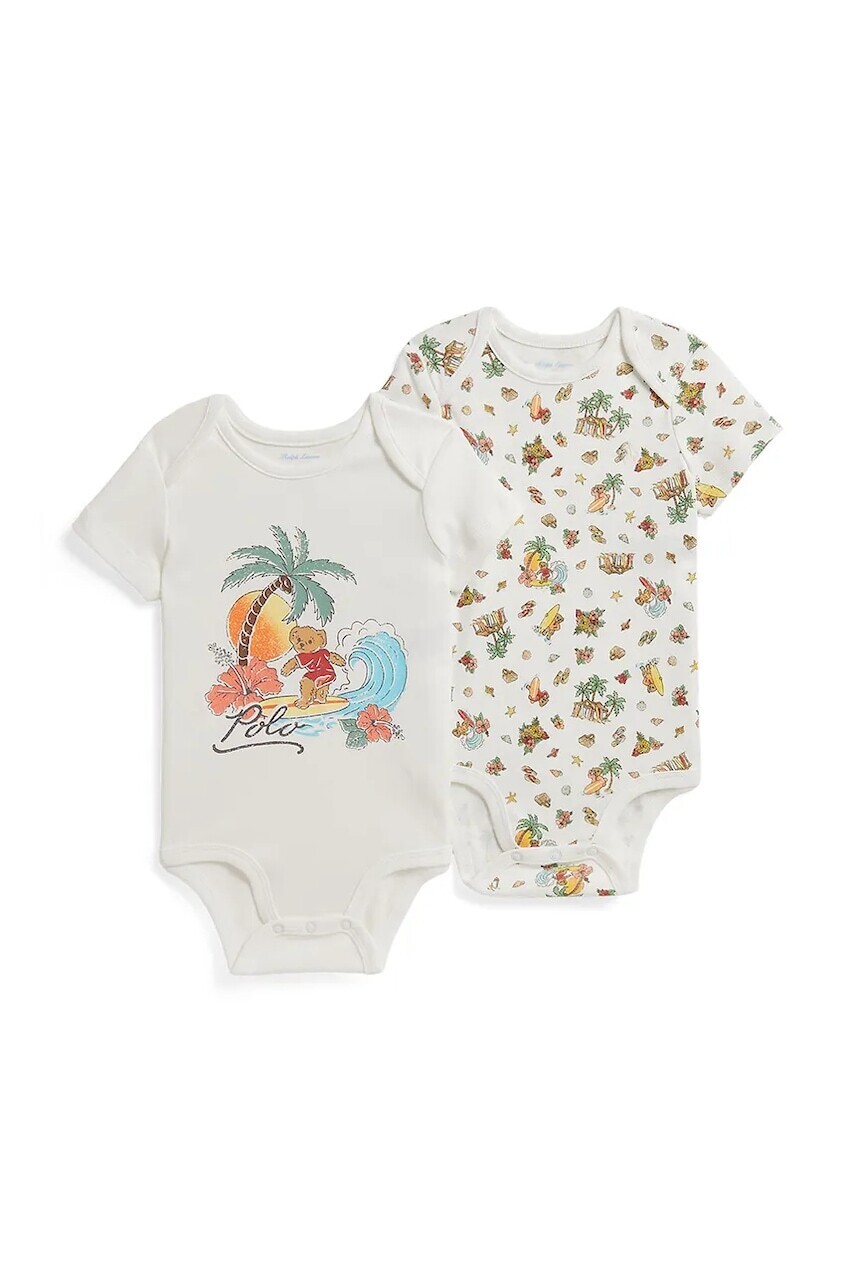 Polo Ralph Lauren body dojčenské bavlnené 2-pak