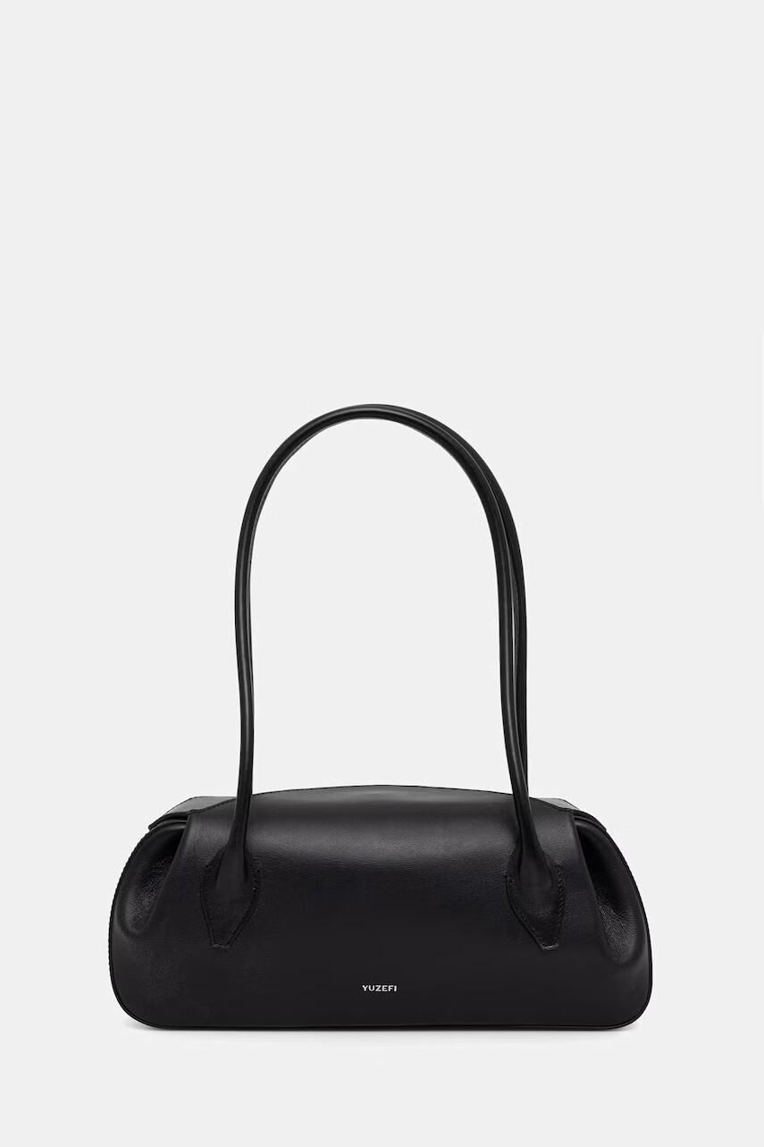 Yuzefi kabelka typu baguette dámska kožená OYSTER SHOULDER BAG