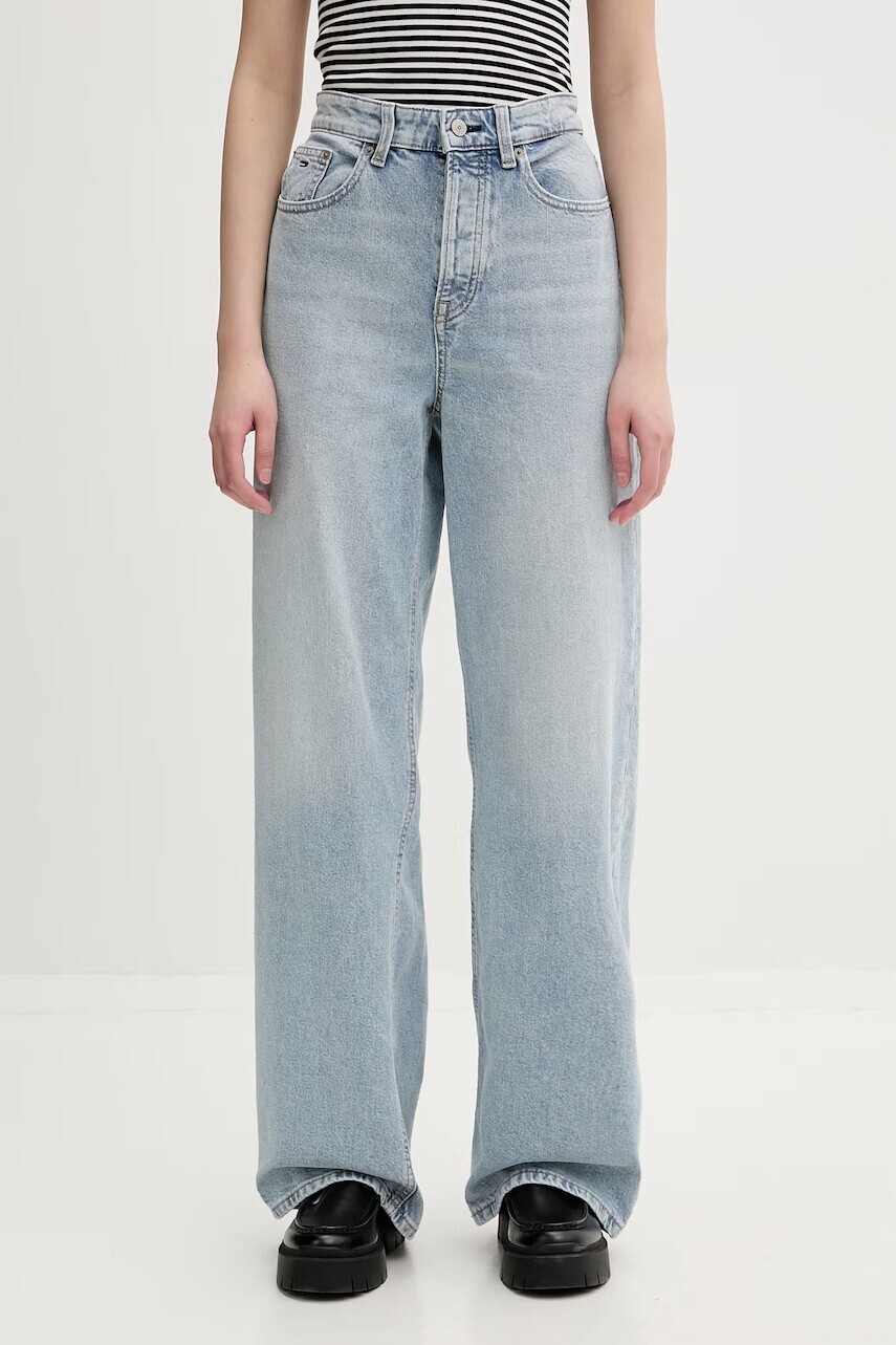 Tommy Jeans široké rifle dámske