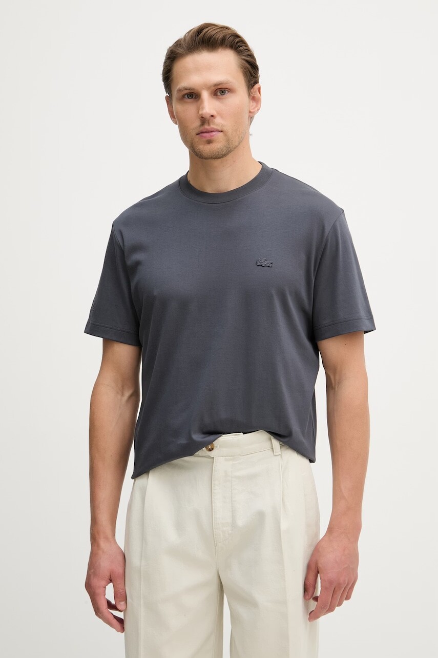 Lacoste basic tričko pánske bavlnené