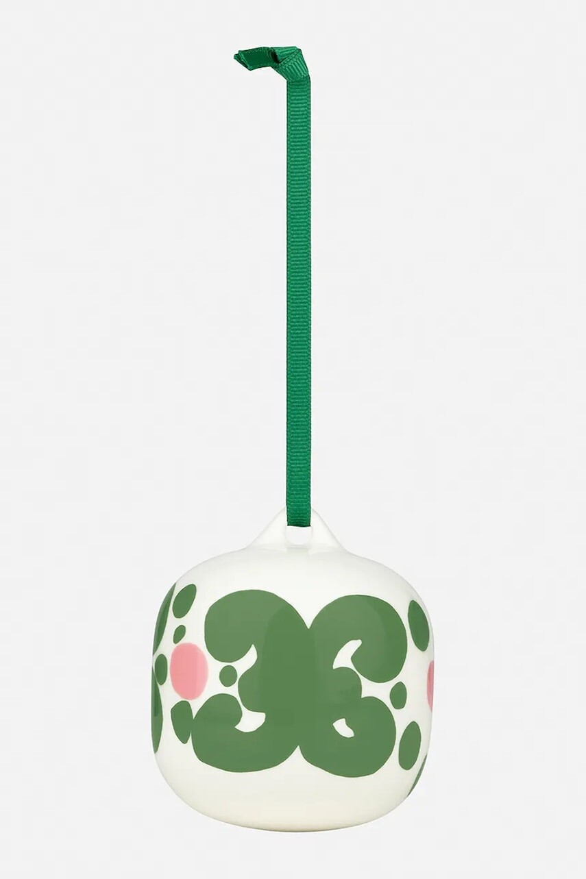 Marimekko dekorácia z kameniny 7 x 7 cm