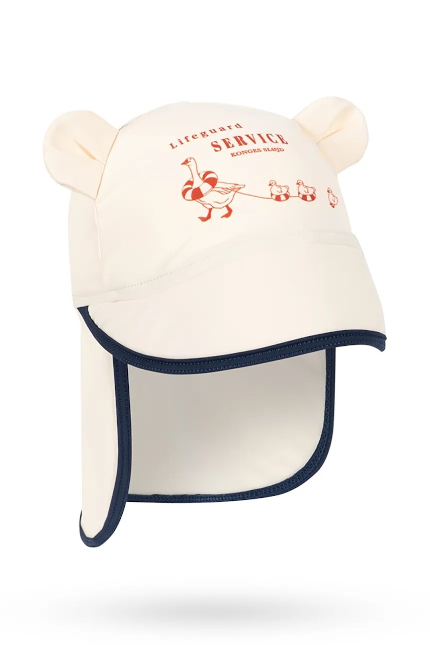 Konges Sløjd čiapka so šiltom detská ASTER BEAR SUN HAT GRS
