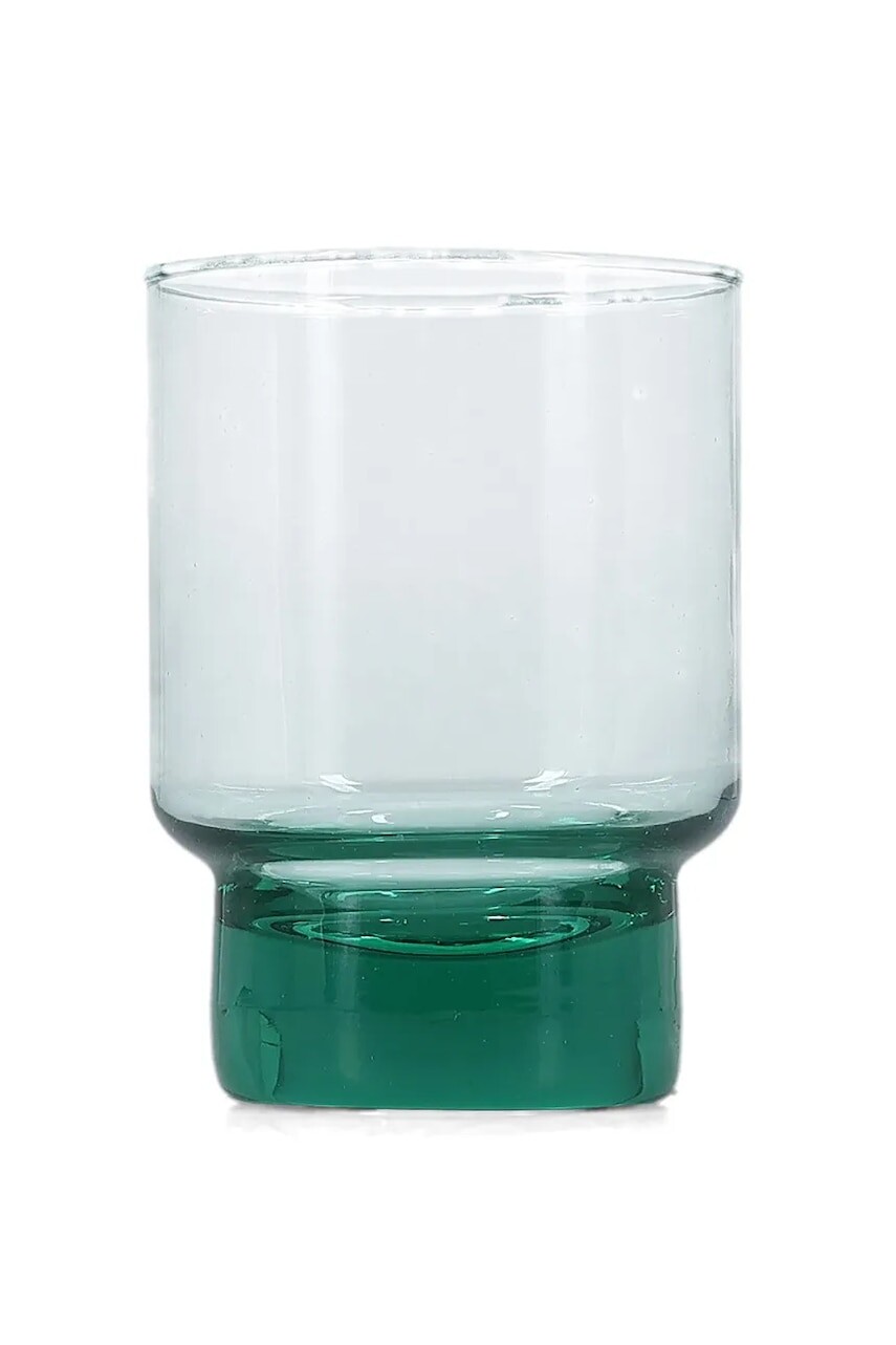 BonBistro sada pohárov z farebného skla 370 ml