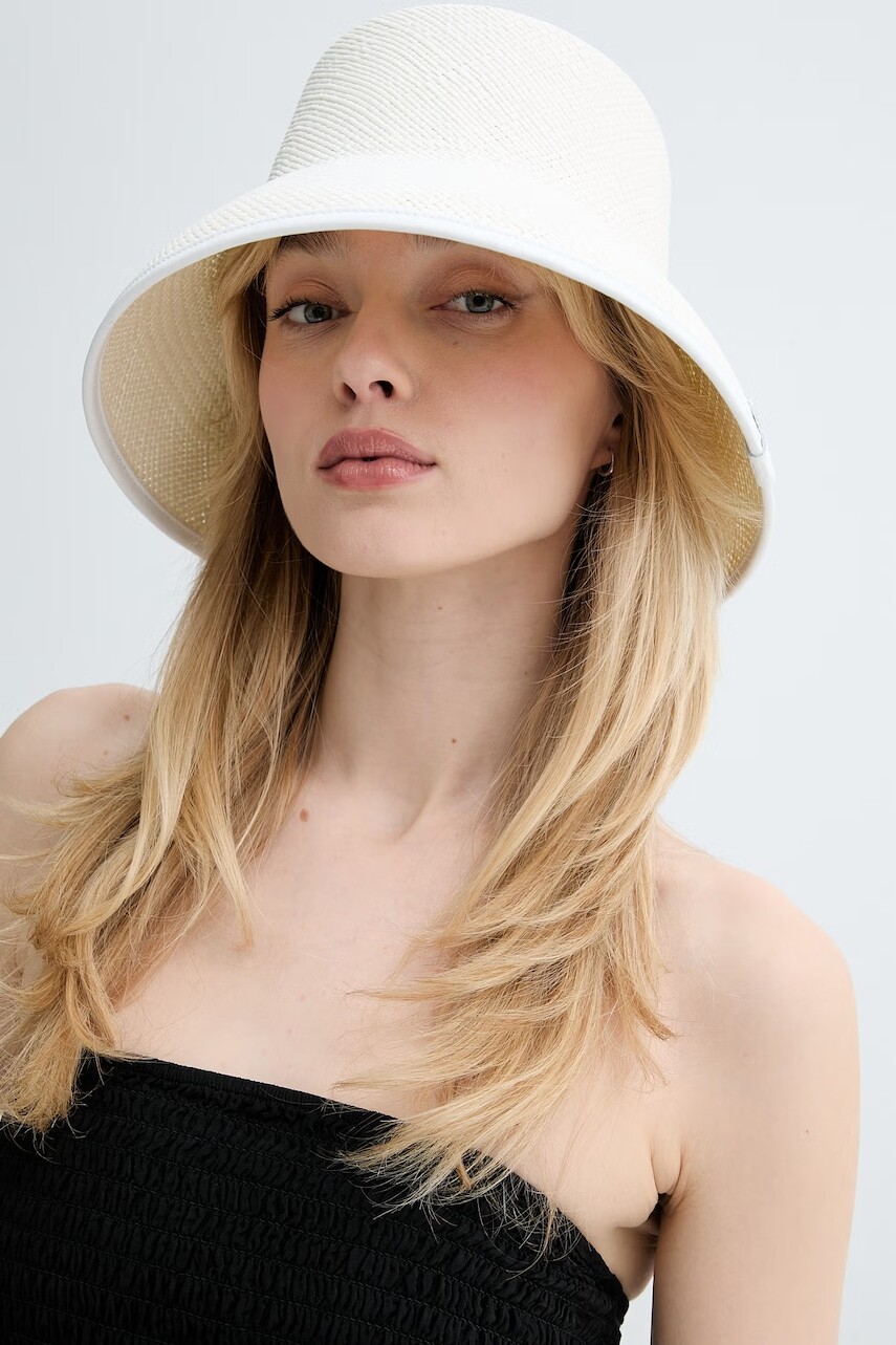 LE SH KA headwear klobúk dámsky White Bucket