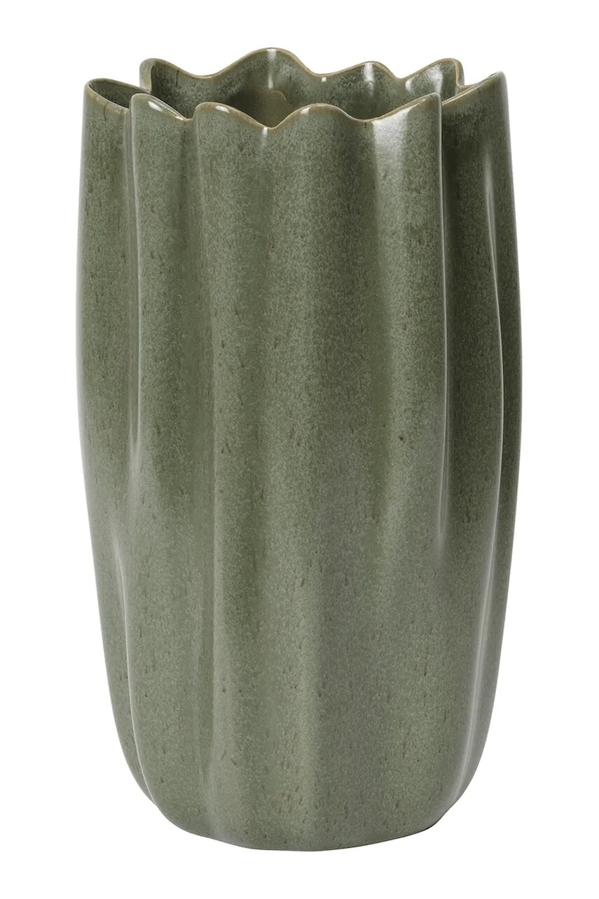Ferm Living váza dekoratívna z kameniny 23 x 13 x 14 cm