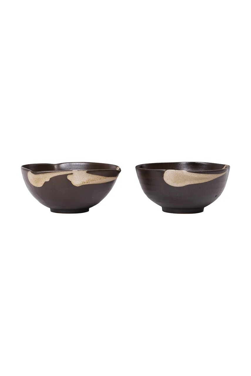 Ferm Living sada misiek z kameniny 6 x 11,5 cm