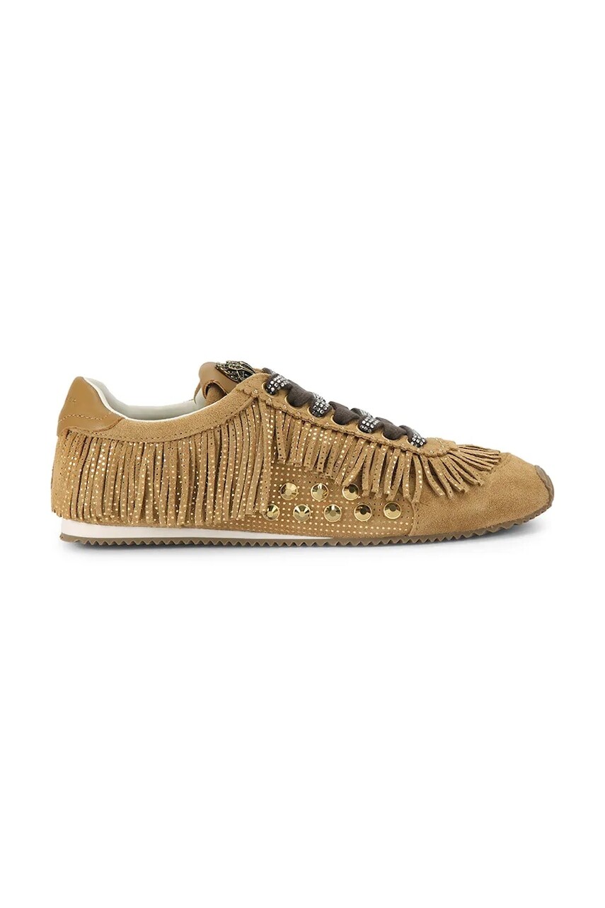 Kurt Geiger London Islington Fringe Sneaker tenisky dámske kožené
