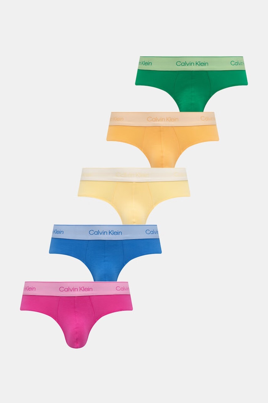 Calvin Klein Underwear slipy pánske bavlnené s elastanom 5-pak