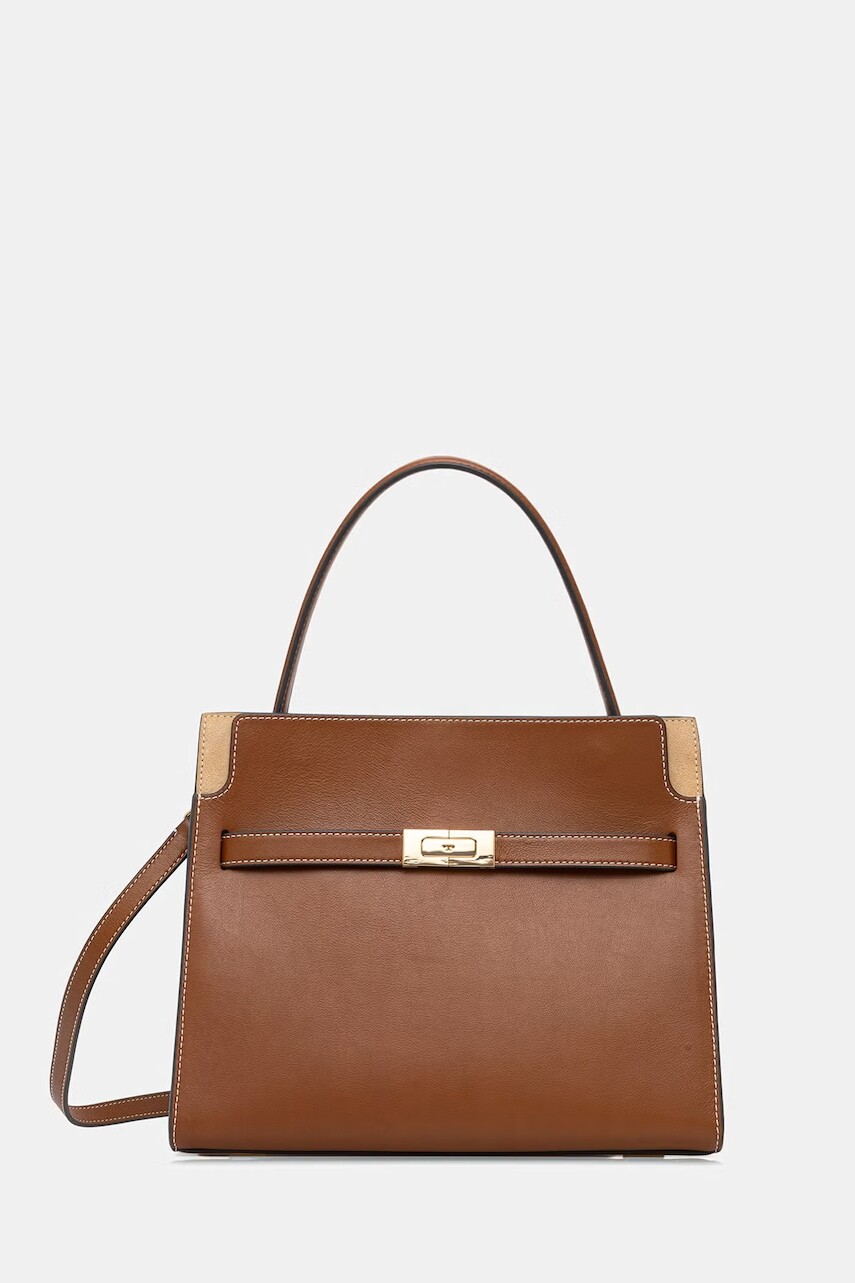 Tory Burch kabelka typu tote dámska kožená Lee Radziwill