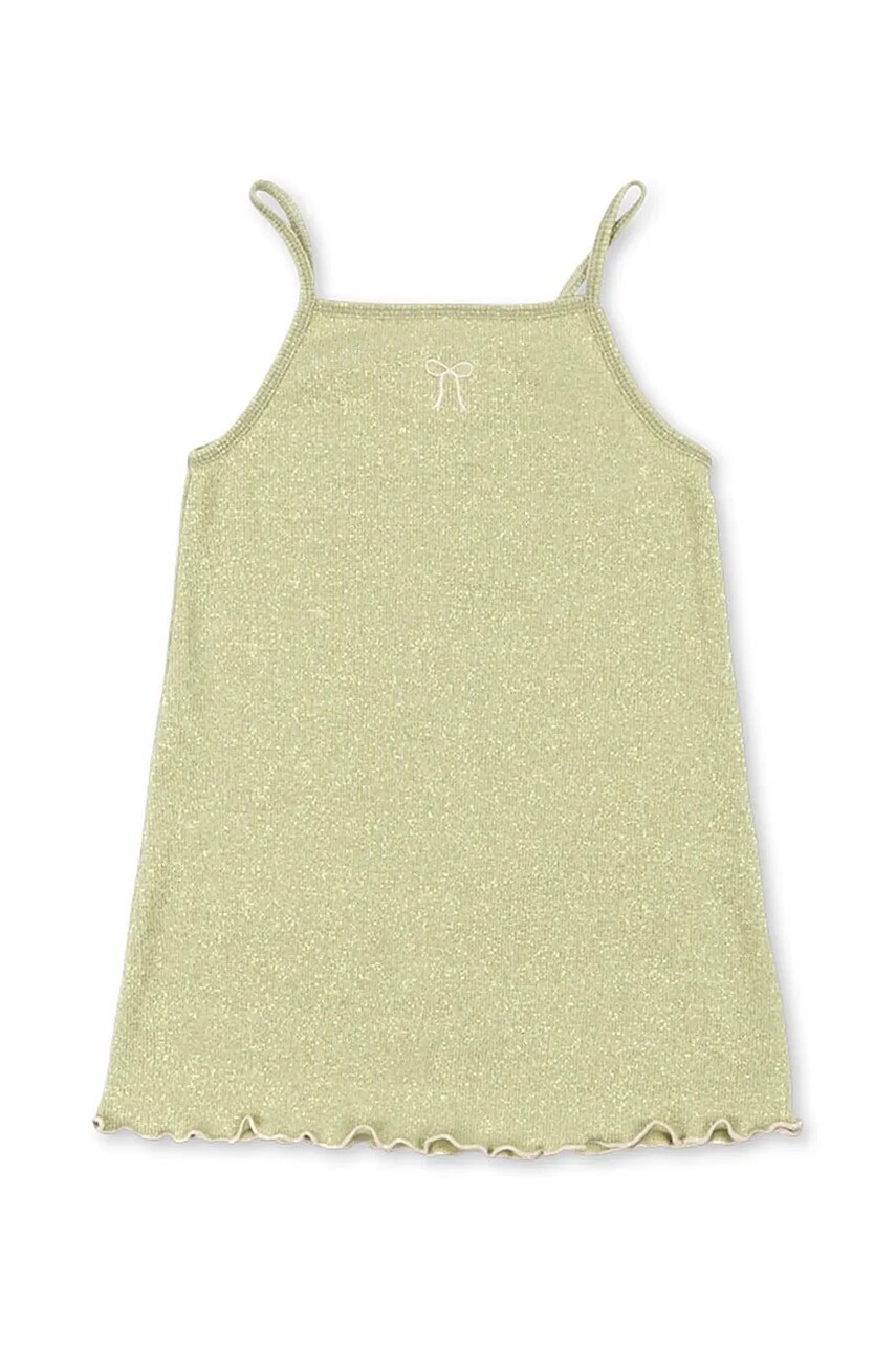 Konges Sløjd šaty s bavlnou ROLI STRAP DRESS OCS