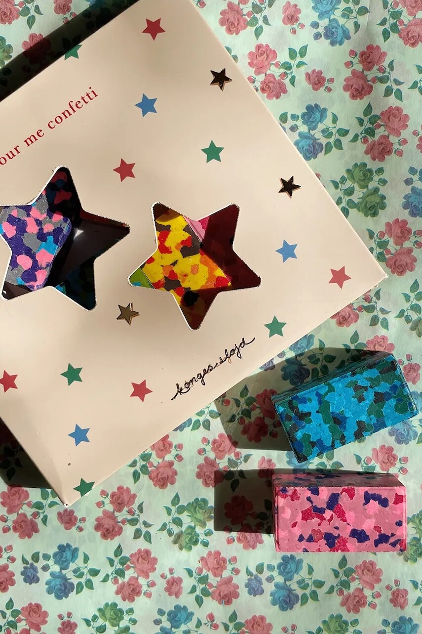 Konges Sløjd pastelky detské CONFETTI CRAYONS
