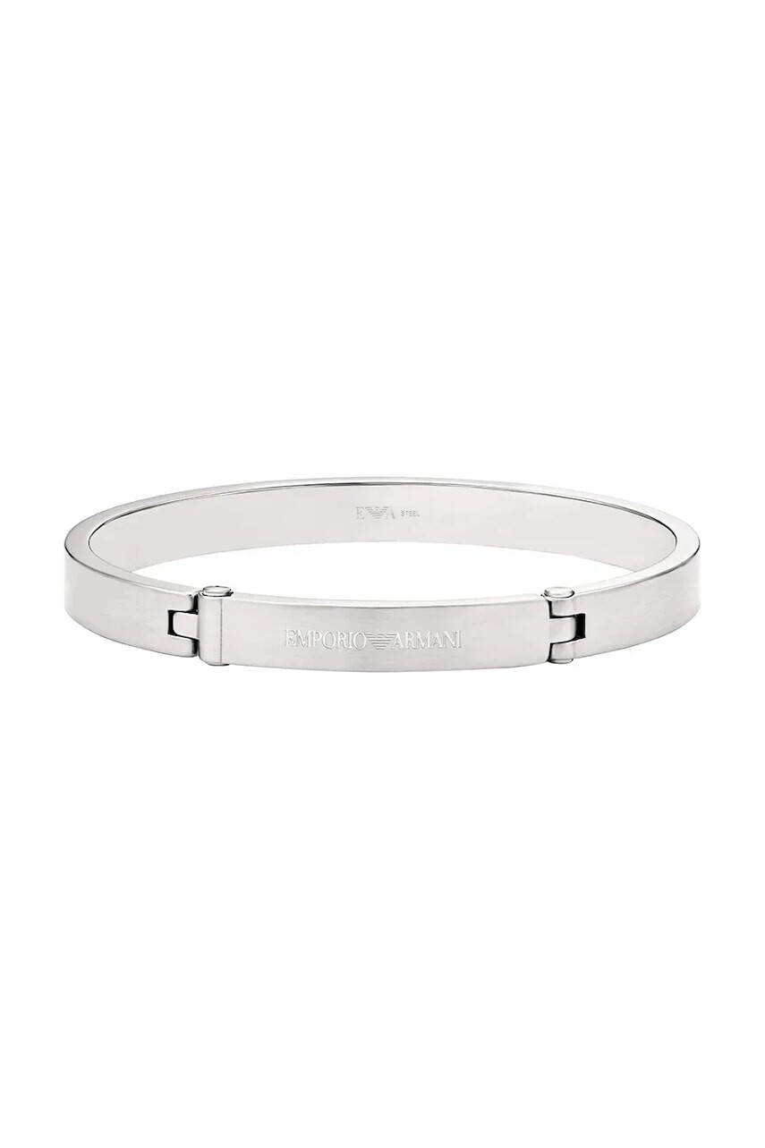 Emporio Armani náramok pánsky z nehrdzavejúcej ocele Eagle Logo