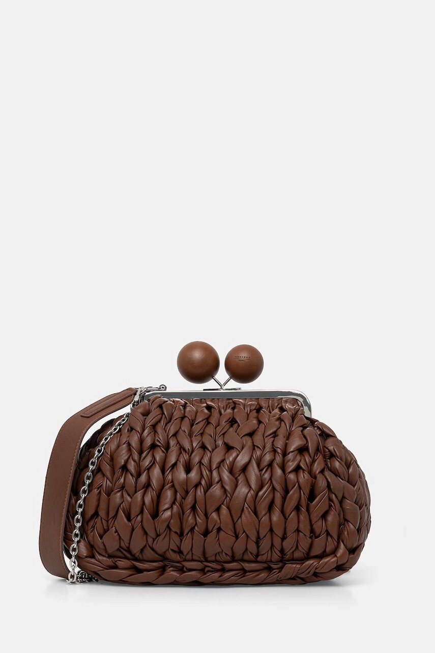 Weekend Max Mara crossbody kabelka dámska kožená ALIBERO