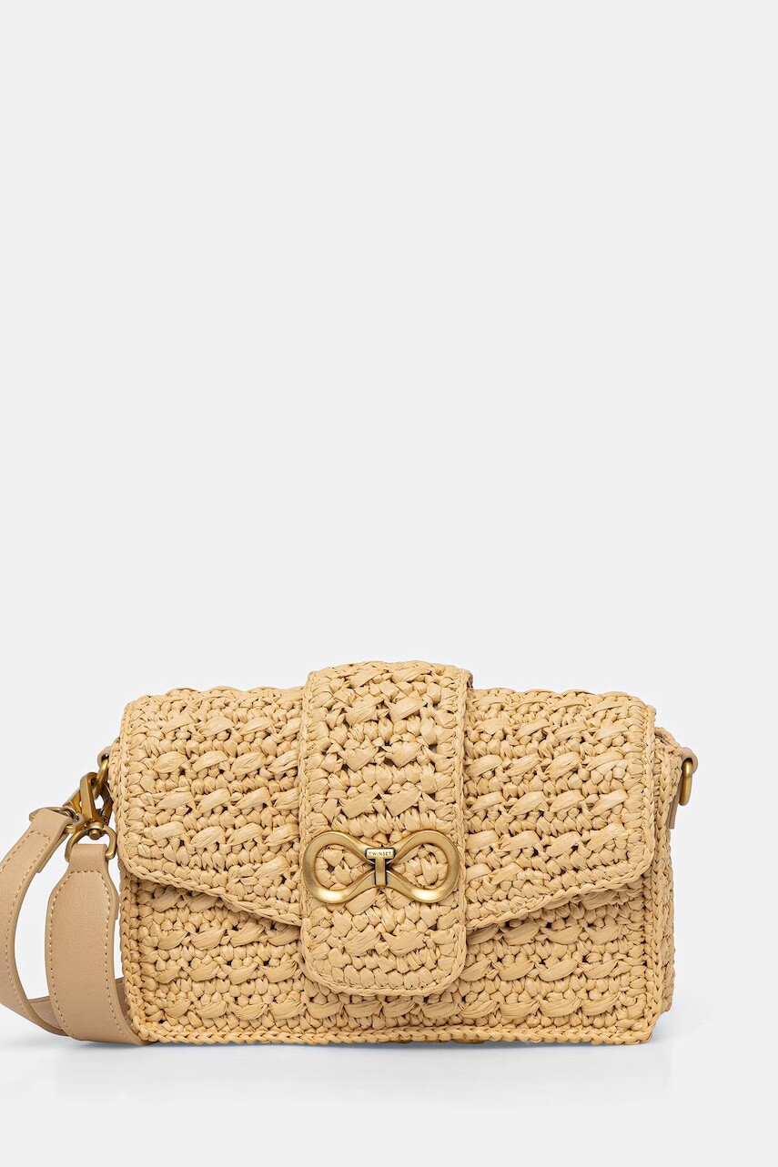 Twinset crossbody kabelka dámska pletená