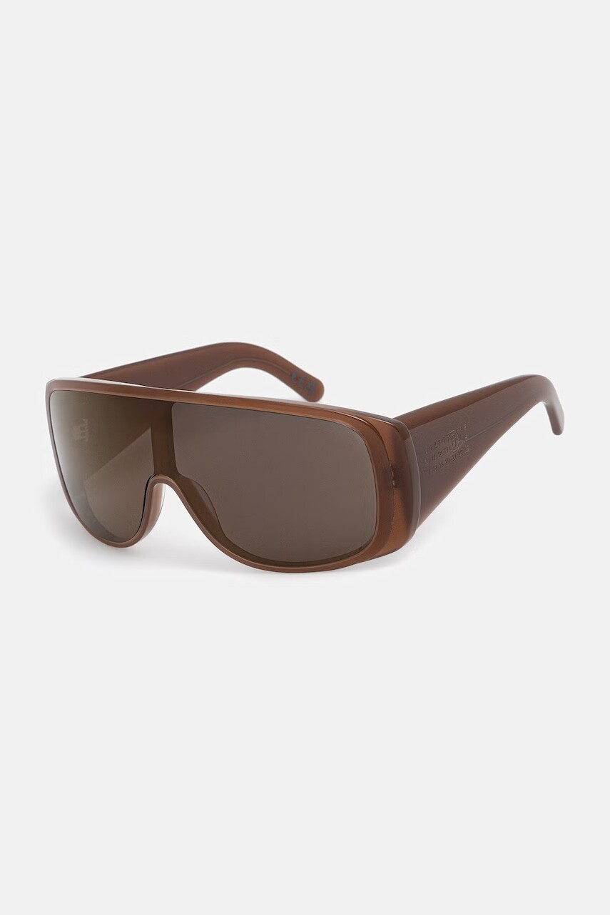 MM6 Maison Margiela slnečné okuliare MARGIELA MASK BROWN