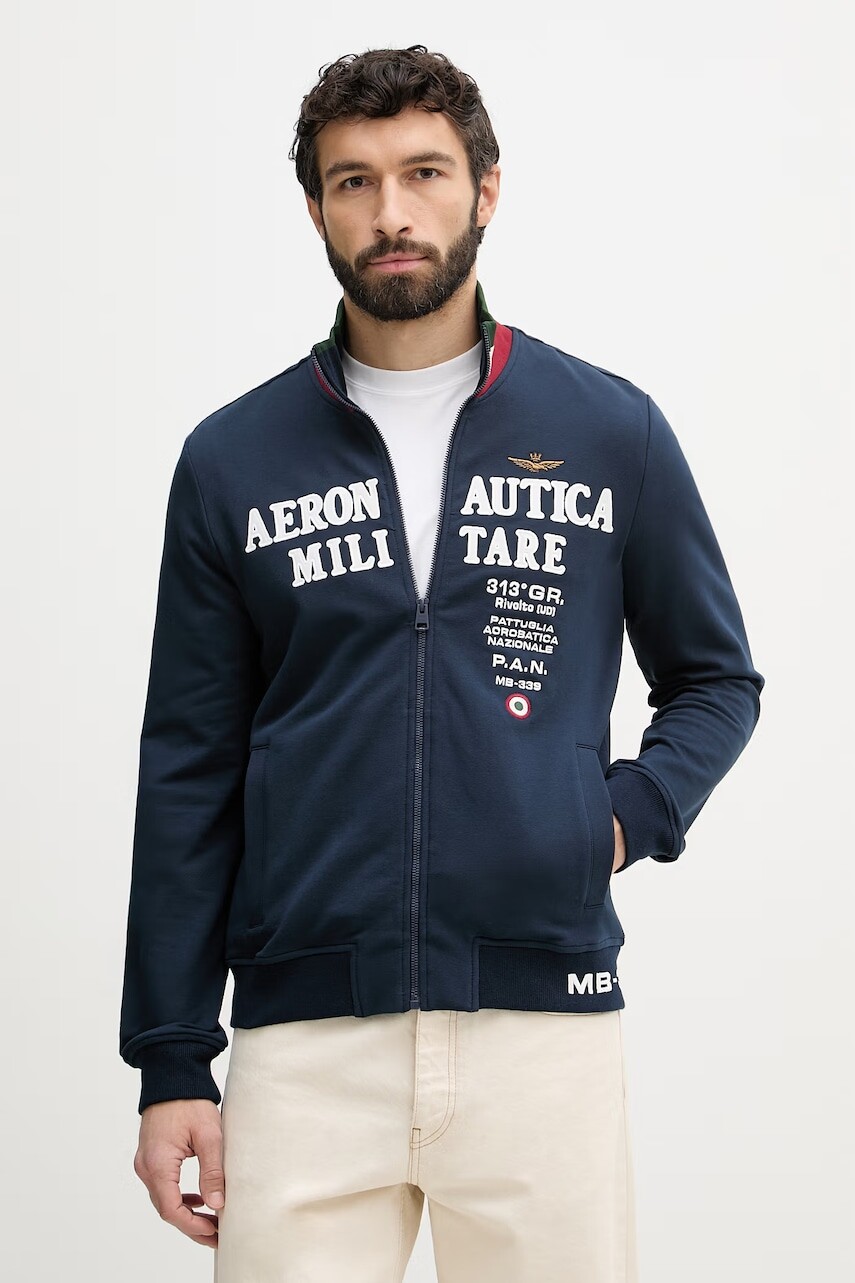 Aeronautica Militare mikina na zips pánska
