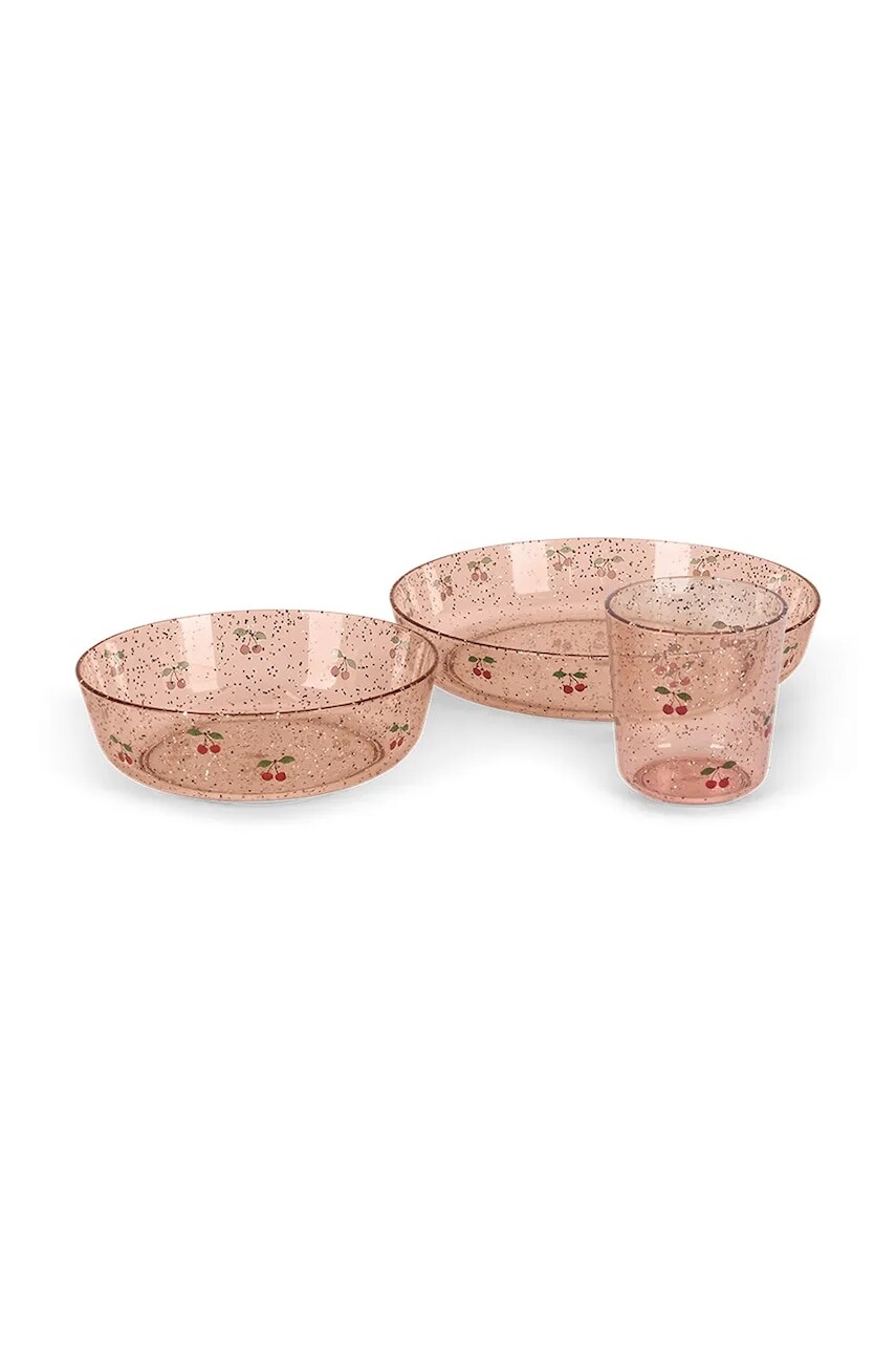 Konges Sløjd sada riadu detská SPARKLY DINNER SET