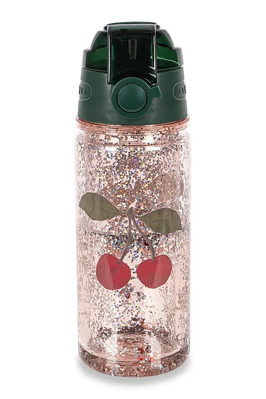 Konges Sløjd detská fľaša na vodu GLITTER BOTTLE