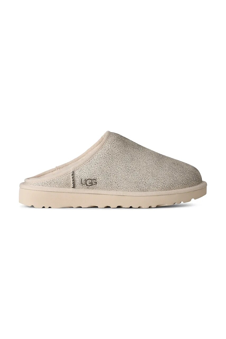 UGG papuče pánske kožené M Classic Slip-On Crackle