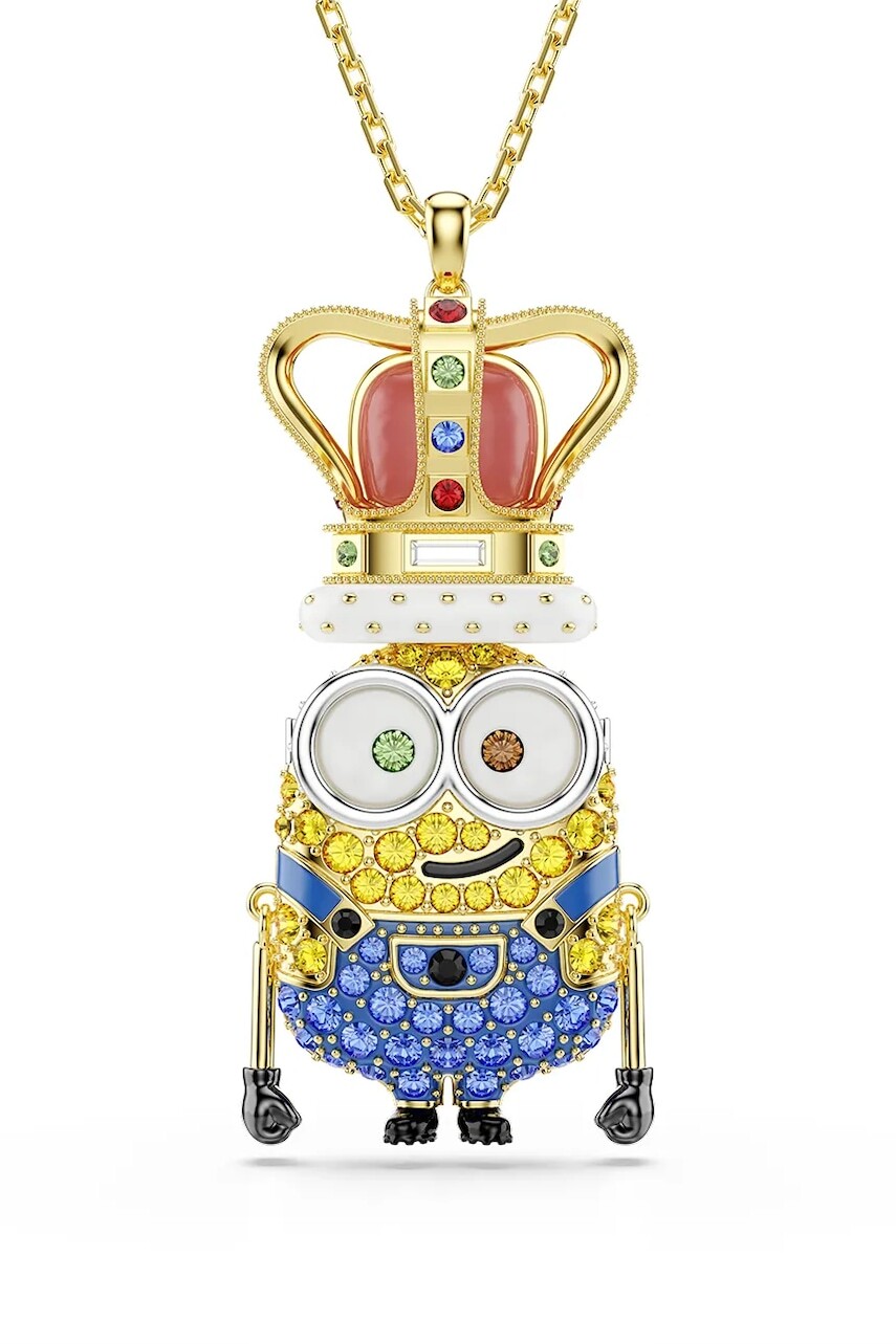 Swarovski náhrdelník s príveskom dámsky pozlátený swarovski kryštál MINIONS