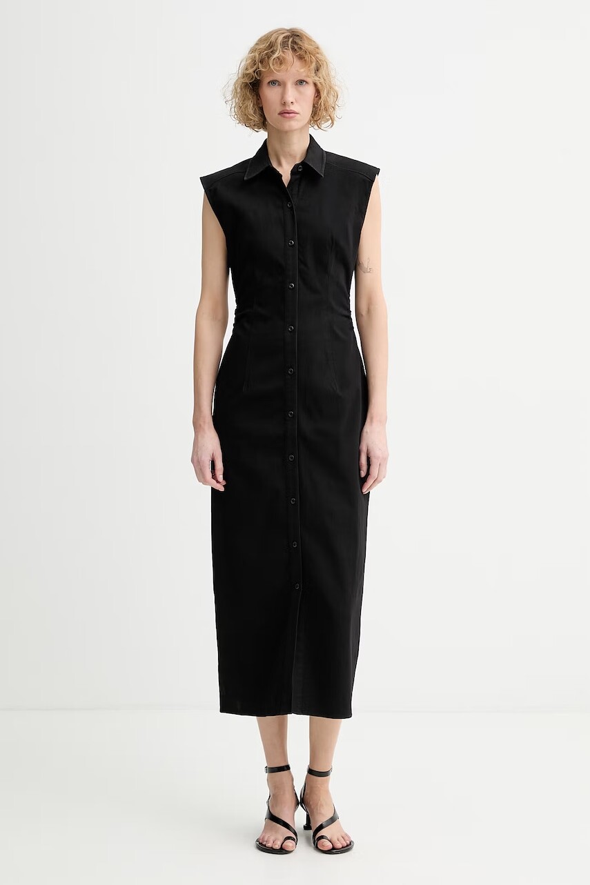 rag & bone šaty s bavlnou Leah