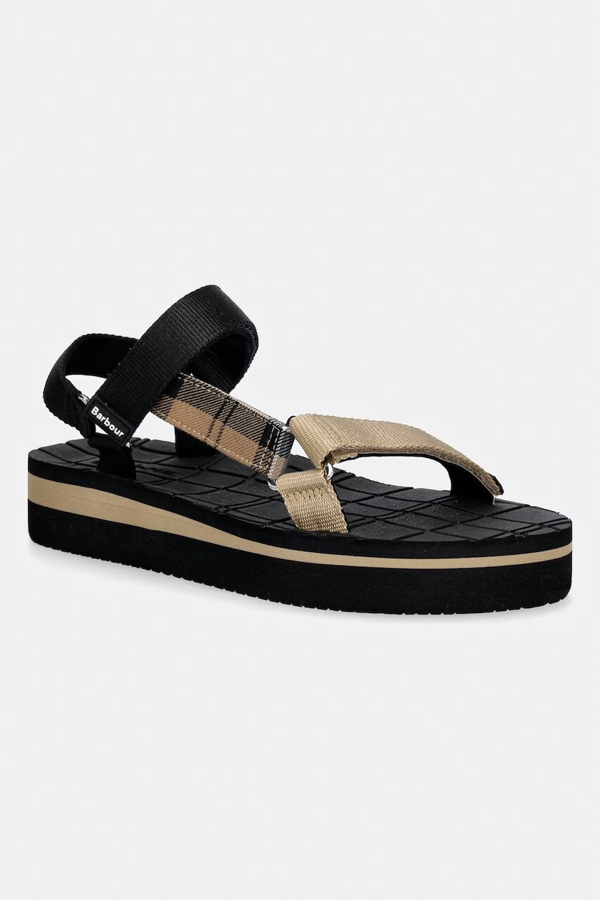 Barbour sandále na platforme dámske Mila