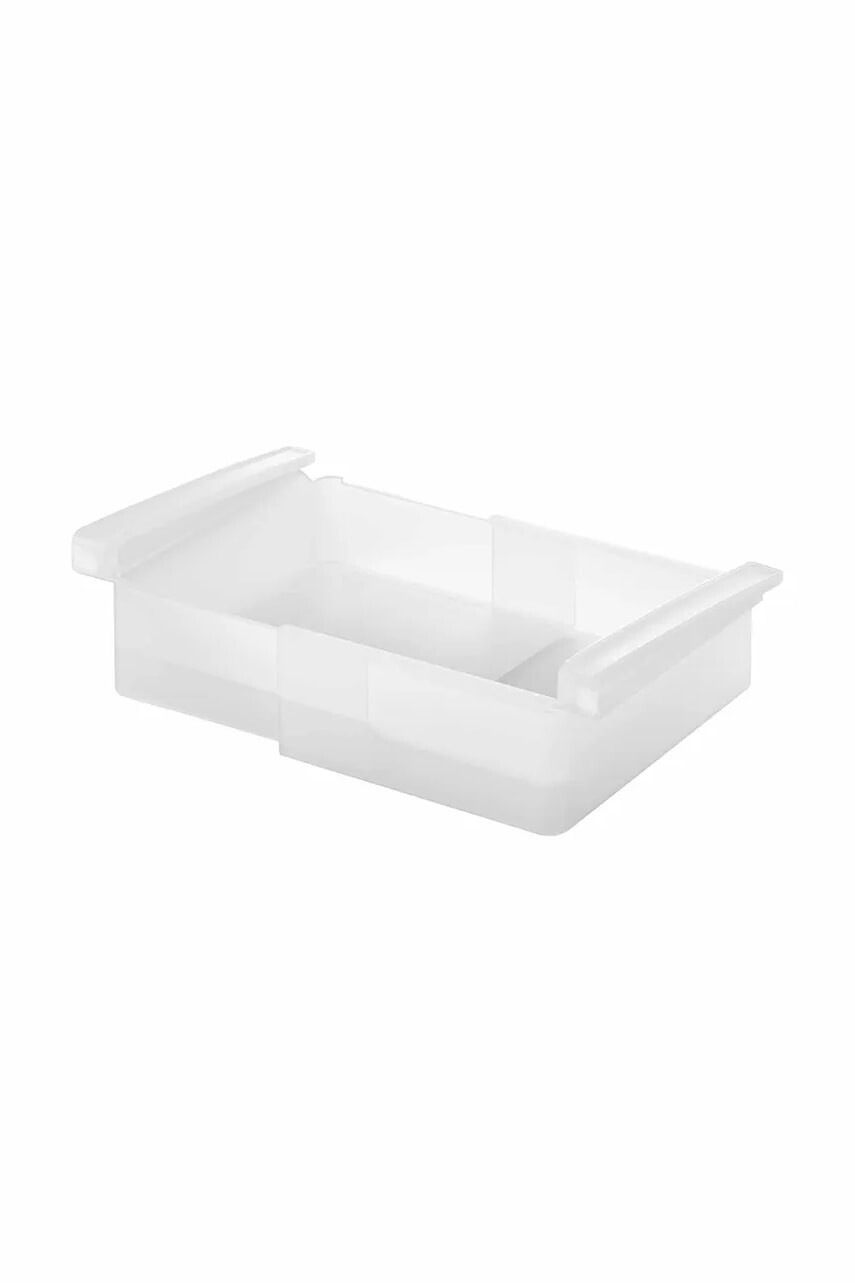 Plastový podnos pod poličku Yamazaki 18,3-26,7 x 17,6 x 7,6 cm