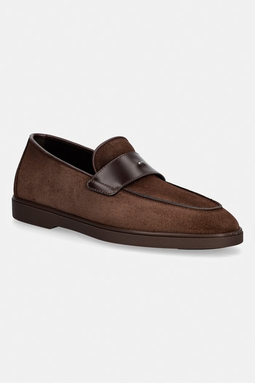 Giuseppe Zanotti mokasíny pánske semišové Berth