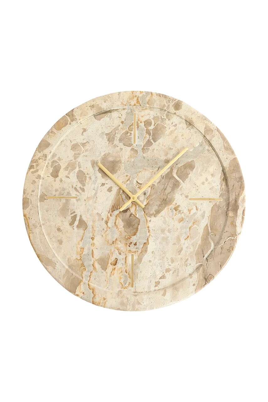 Light & Living nástenné hodiny z prírodného kameňa 48 cm