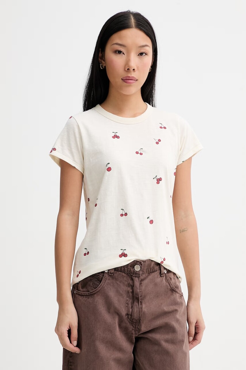 Rag & Bone tričko dámske bavlnené
