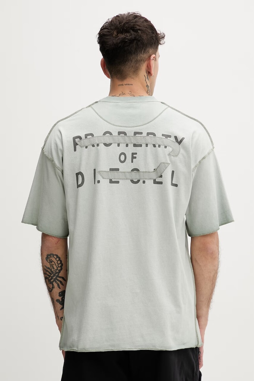 Diesel tričko pánske bavlnené T-LOOK