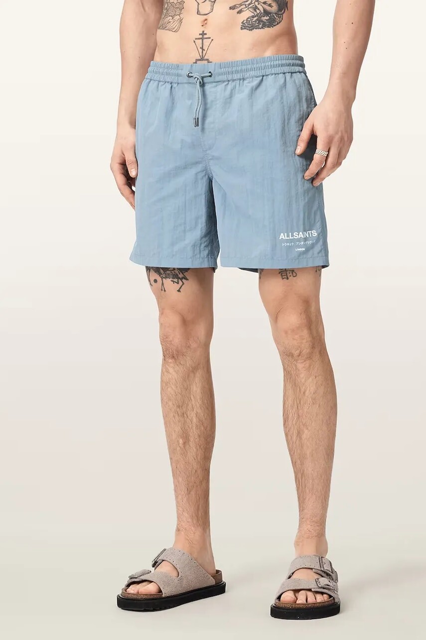 AllSaints plavecké šortky pánske