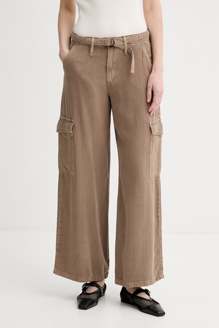 Levi's nohavice dámske s lyocellom BAGGY DAD CARGO