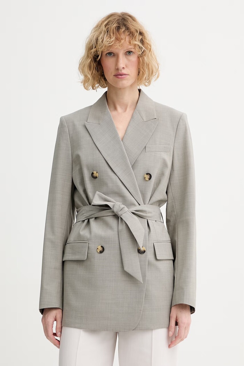 rag & bone dvojradové sako dámske s vlnou Virginia
