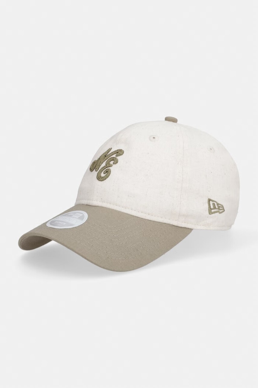 New Era bejzbalová čiapka s prímesou ľanu NE LINEN 920