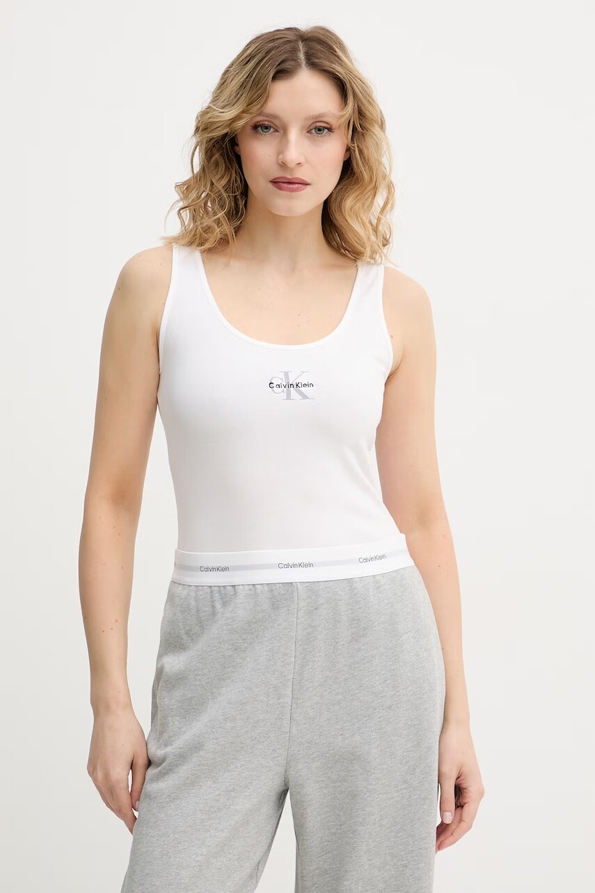 Calvin Klein Underwear top dámsky bavlnený s elastanom