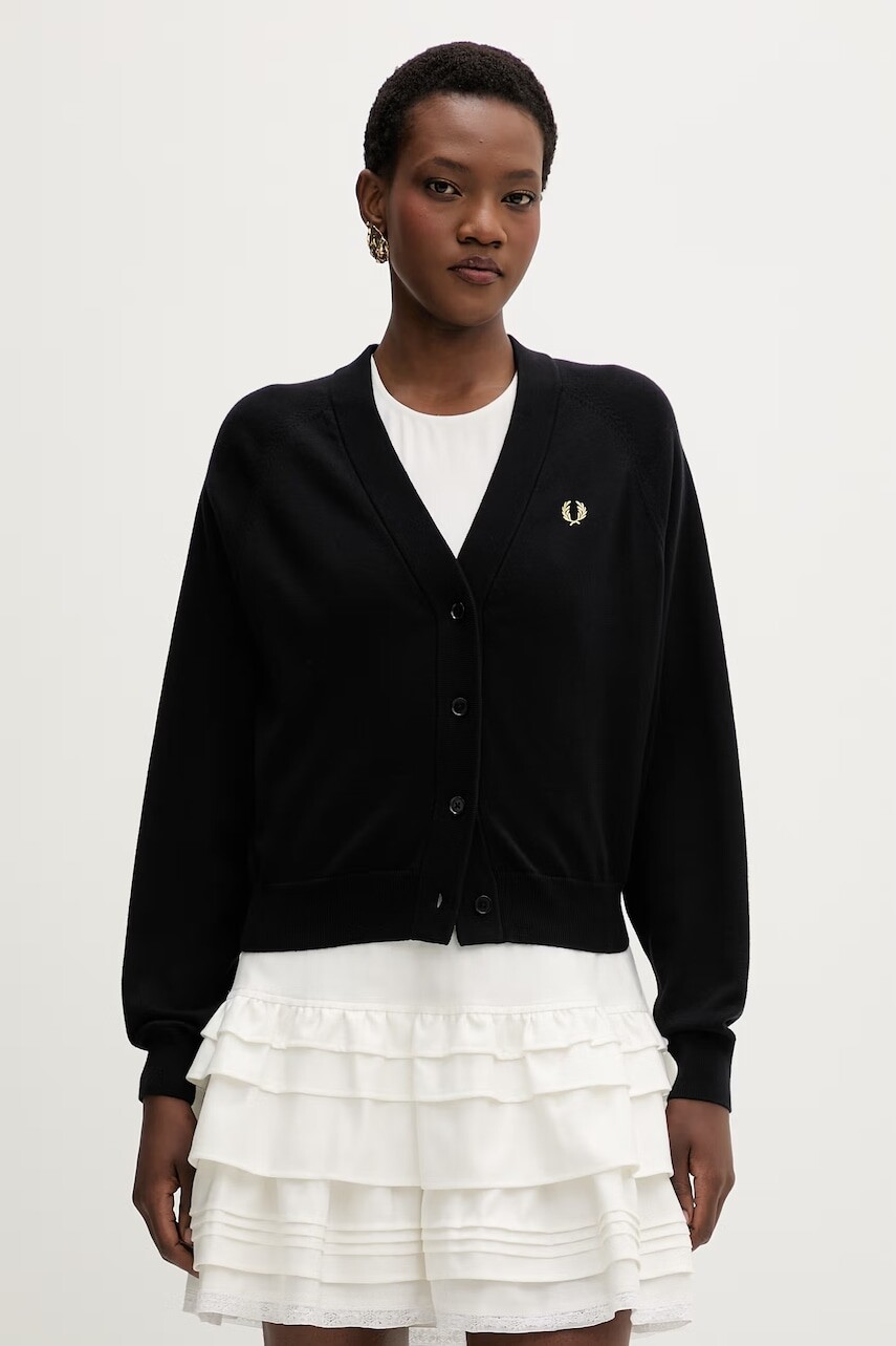 Bavlnený kardigán Fred Perry