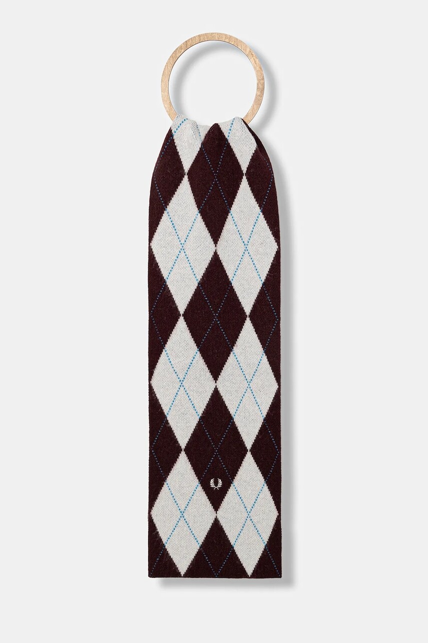 Vlnený šál Fred Perry
