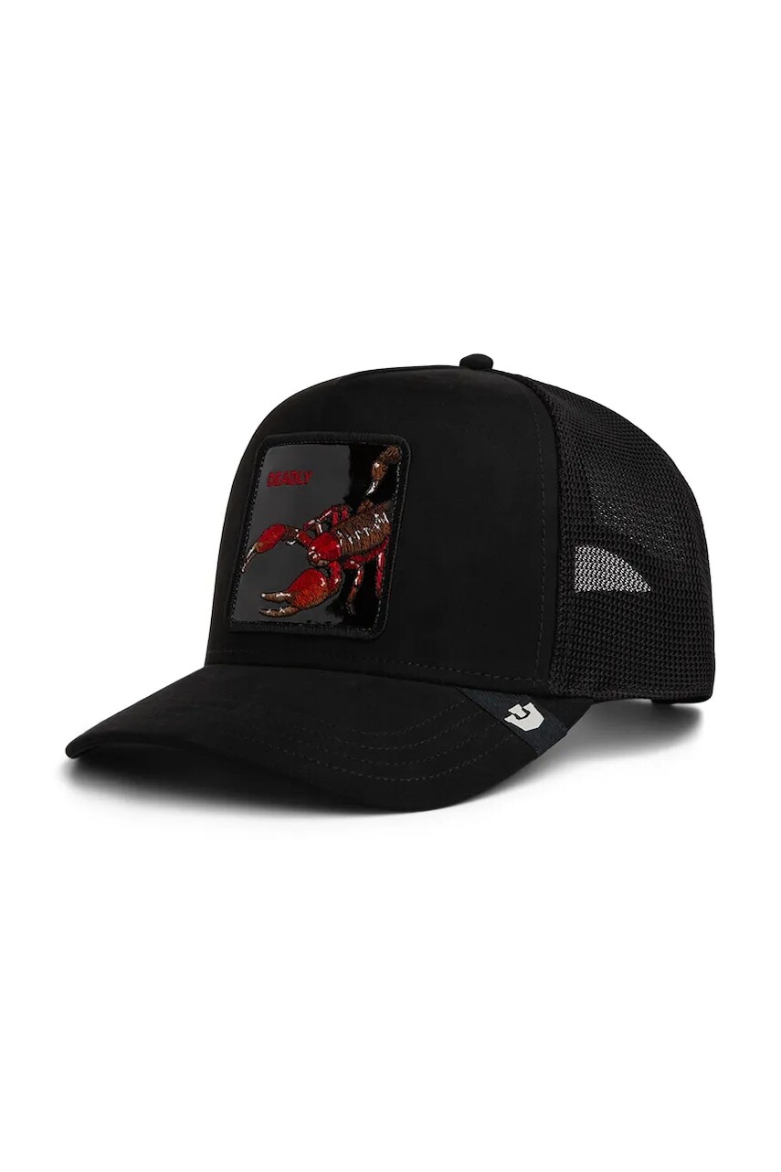 Goorin Bros čiapka so šiltom Black Out Scorpion