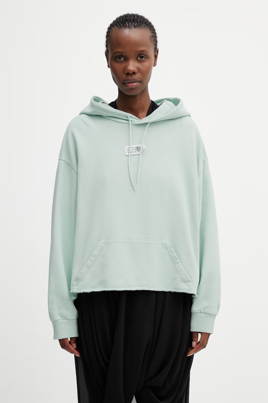 MM6 Maison Margiela mikina dámska bavlnená