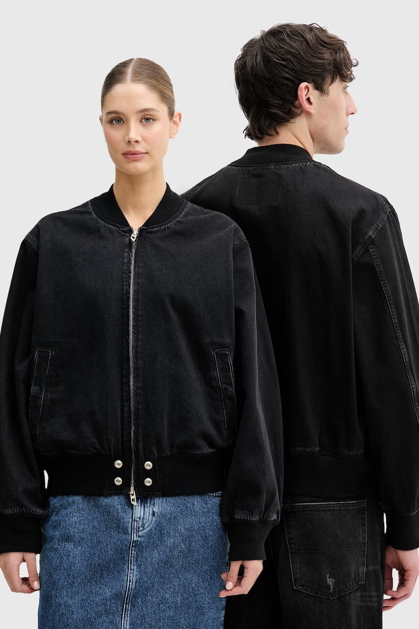 Rifľová bomber bunda Diesel D-GUZ