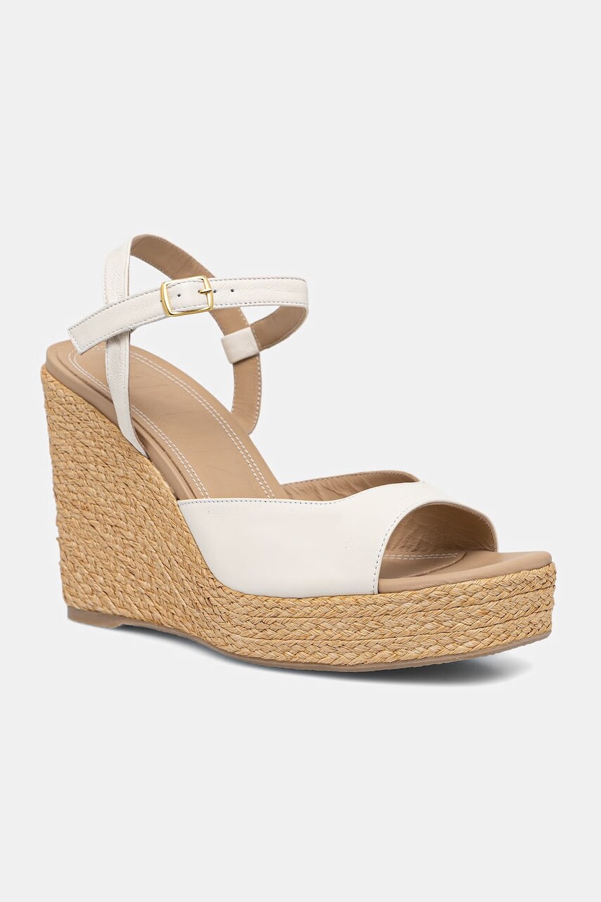 Souliers Martinez sandále na platforme po celej dĺžke kožené SUMMER