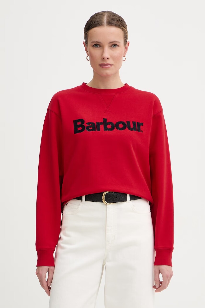 Barbour mikina dámska bavlnená Hartland