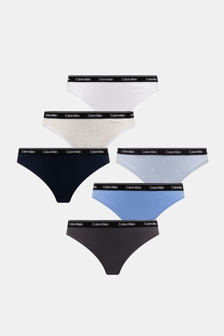 Calvin Klein Underwear nohavičky dámske s bavlnou 7-pak